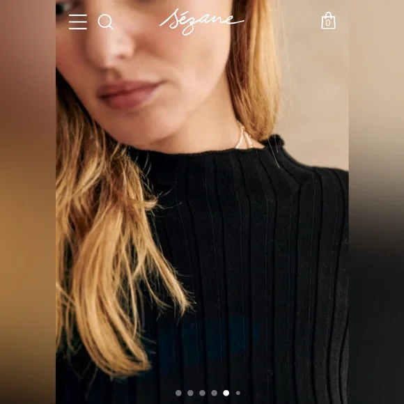 Sezane Donatela organic cotton dress - Picture 6 of 10